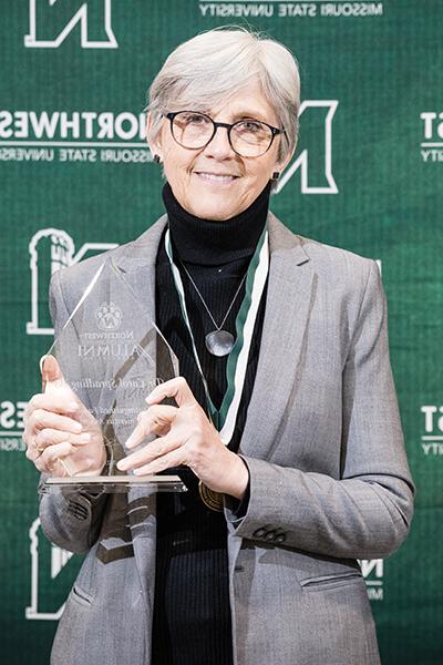 Dr. Carol Spradling served Northwest for 32 years as a computer science and information systems faculty member and was honored last spring with the Alumni Association's Distinguished Faculty Emeritus Award. (Northwest Missouri State University photos)